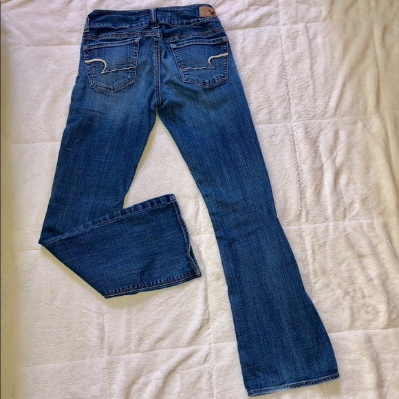 America Eagle artist 0 short boot-cut blue jeans - Picture 5 of 5